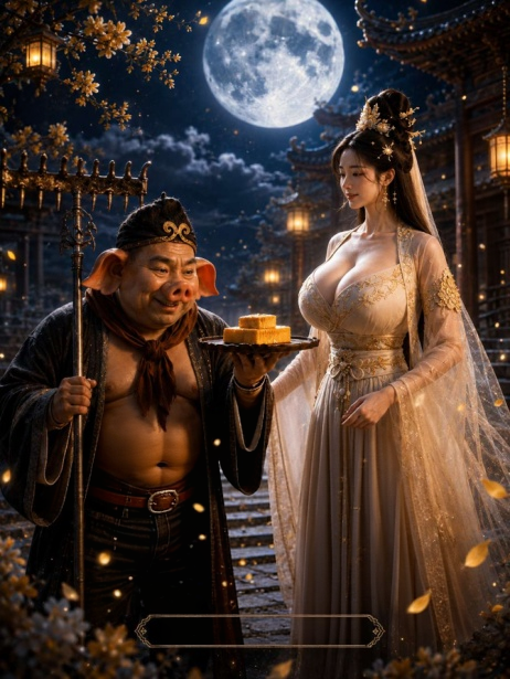 Bajie and Chang'e poster
